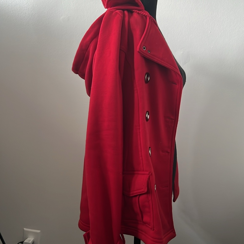 Red Coat Jacket - Picture 3 of 5